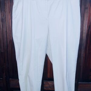 Talbots mint‎ green  Relaxed Trousers with Elastic Waistband